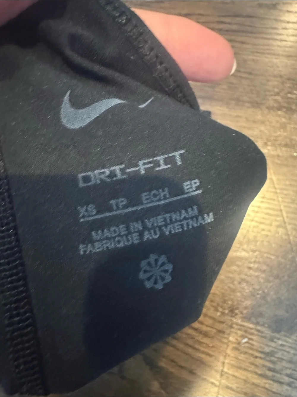 Nike Black Dri-fit Strappy Racerback tank